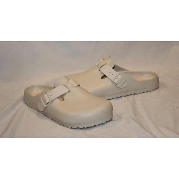 Birkenstock Men 8 Women 10 Boston Essentials EVA Sandals EGGSHELL EU 41 REG